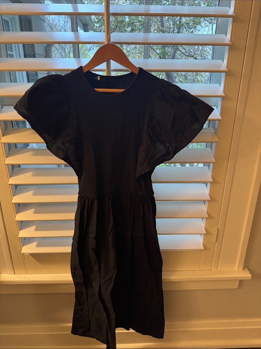 Zara black dress
